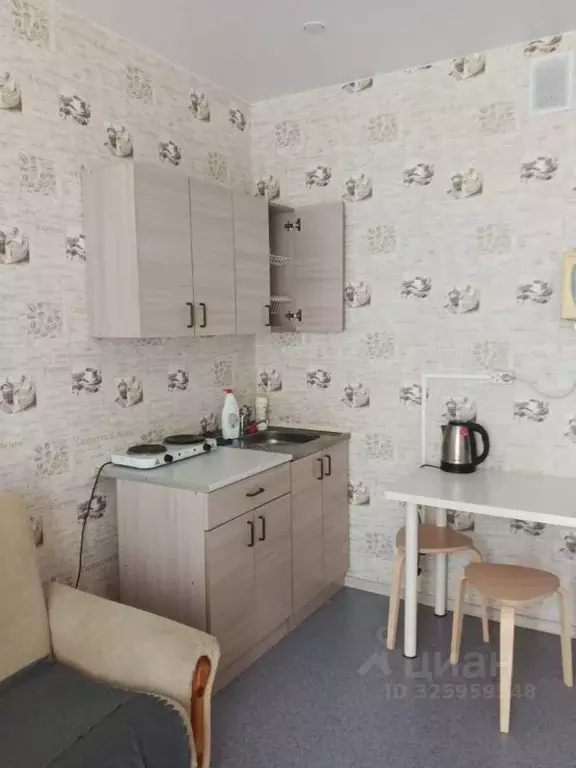 Студия Новосибирская область, Новосибирск Весенний мкр, ул. Заречная, ... - Фото 2