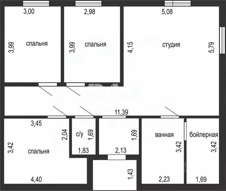 Коттедж в Челябинская область, Сосновский район, Вознесенское с/пос, ... - Фото 2