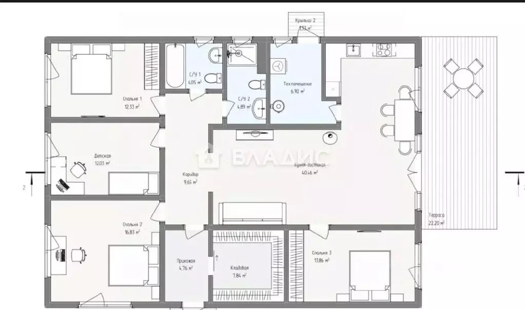 Дом в Московская область, Дмитровский городской округ, объединения ... - Фото 2