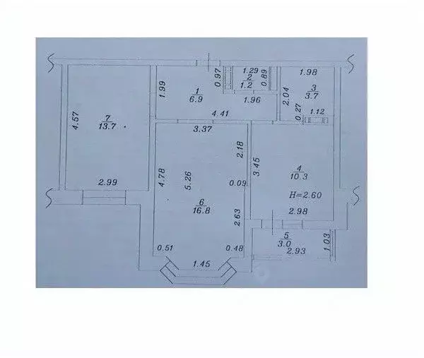 2-к кв. Краснодарский край, Анапа ул. Крылова, 13к2 (55.6 м) - Фото 1