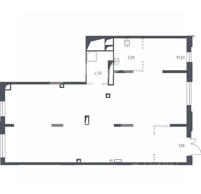 Помещение свободного назначения в Московская область, Химки городской ... - Фото 2