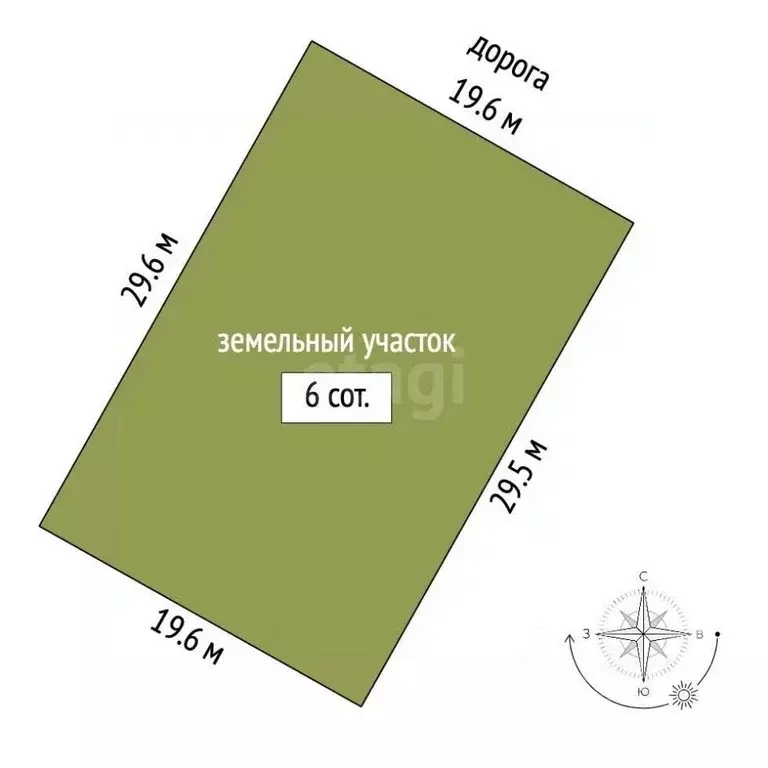 Участок в Ямало-Ненецкий АО, Новый Уренгой ул. Брусничная (6.0 сот.) - Фото 2