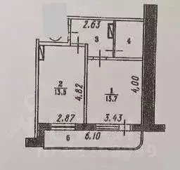 1-к кв. Омская область, Омск ул. Завертяева, 20к1 (35.8 м) - Фото 2