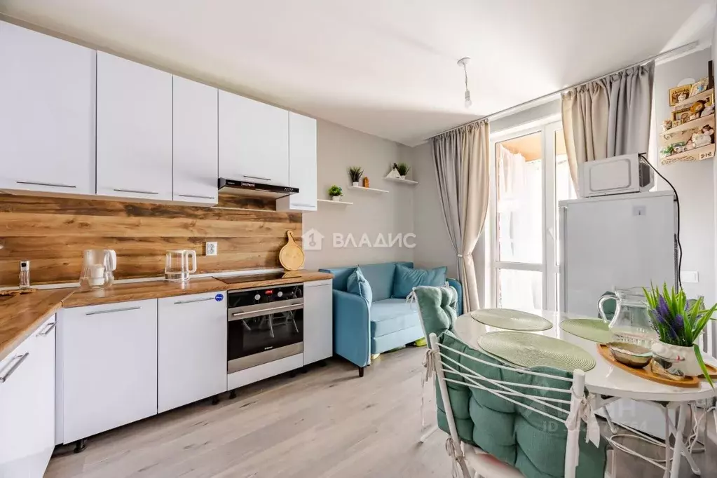 1-к кв. Ленинградская область, Всеволожский район, пос. Бугры ул. ... - Фото 1