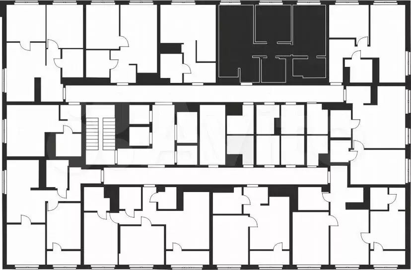 2-к. квартира, 54,4м, 24/25эт. - Фото 1