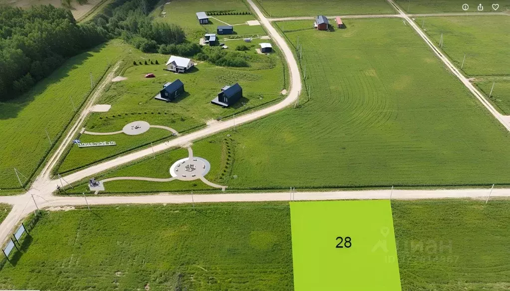 Участок в Тульская область, Заокский район, Демидовское с/пос, с. ... - Фото 1