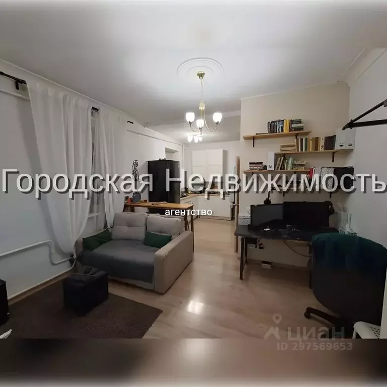 1-к кв. Томская область, Томск ул. Гагарина, 52 (35.0 м) - Фото 2