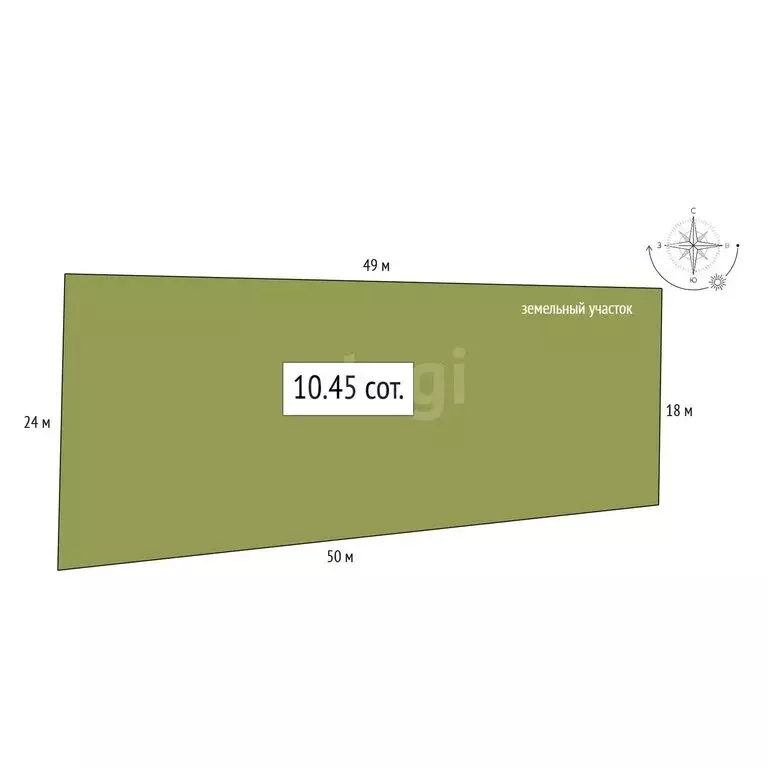 Участок в Майминский район, село Подгорное (10.45 м) - Фото 1