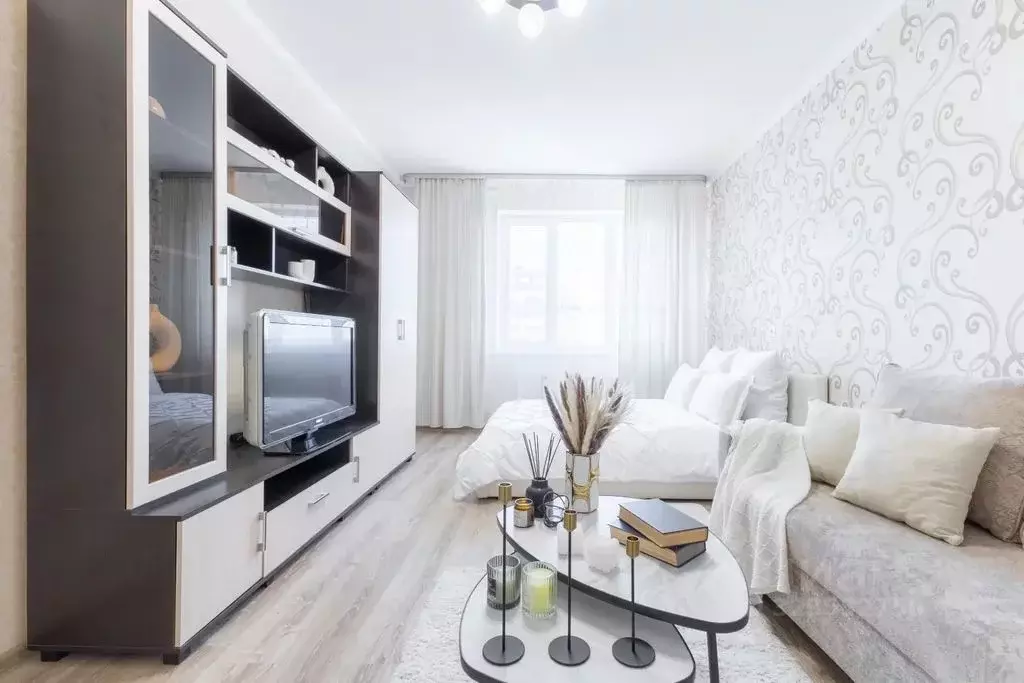 1-к кв. Татарстан, Казань Роторная ул., 27В (45.0 м) - Фото 1