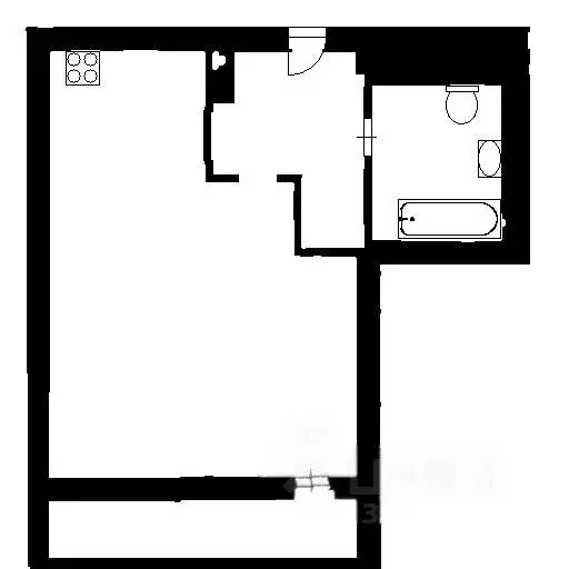 1-к кв. Краснодарский край, Сочи ул. Полтавская, 54 (37.0 м) - Фото 2