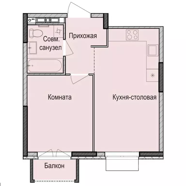 1-к кв. Удмуртия, Ижевск Карлутский жилрайон, 3-й мкр, Скандинавия ... - Фото 0