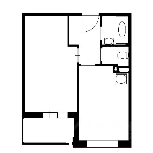 1-к кв. Санкт-Петербург Ленинский просп., 45к1 (40.6 м) - Фото 2