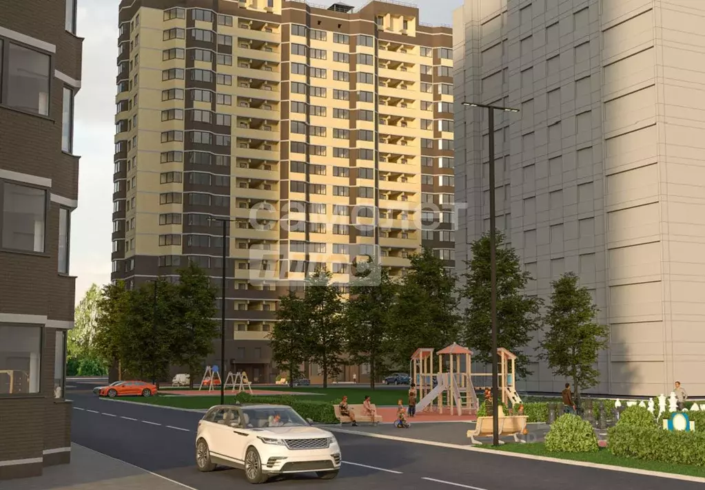 3-к кв. Липецкая область, Липецк Московская ул., 159к2 (77.0 м) - Фото 1