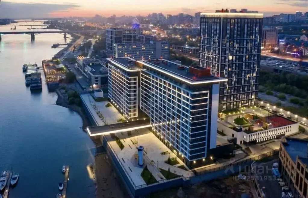 Студия Новосибирская область, Новосибирск Обская ул., 46/2 (28.0 м) - Фото 1