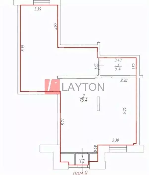 Торговая площадь в Московская область, Балашиха Ольгино мкр, ул. ... - Фото 2