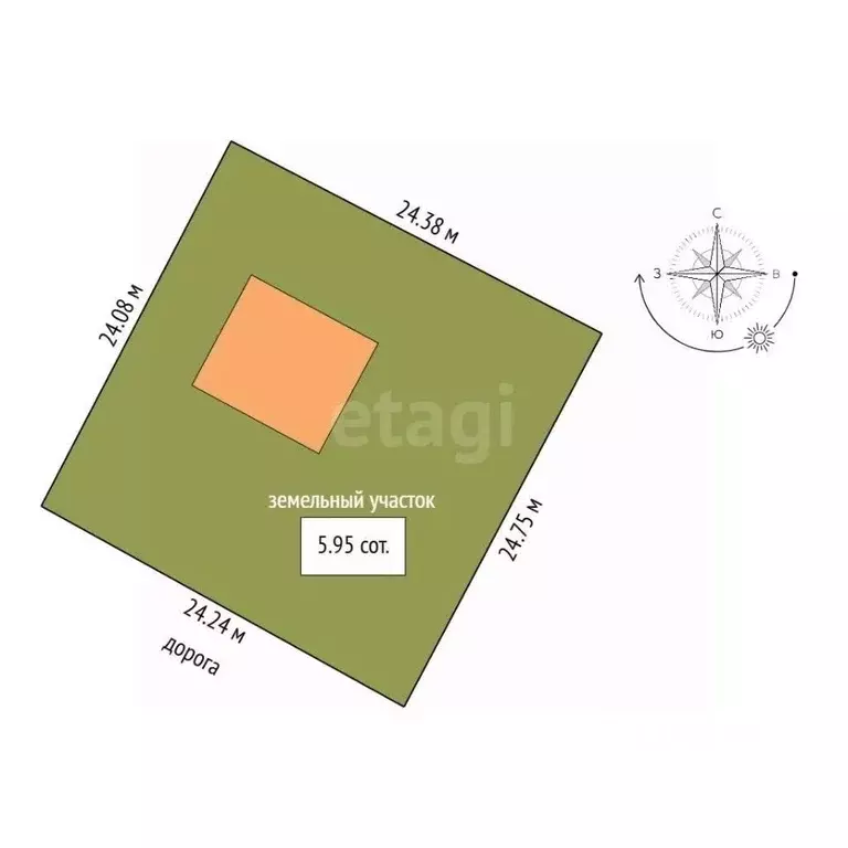 Дом в Забайкальский край, Чита пос. Энергетиков, Черемушки мкр, 289 ... - Фото 2