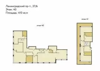 6-к кв. Москва Ленинградский просп., 37/6 (410.0 м) - Фото 2
