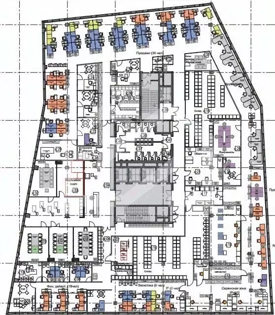 Помещение свободного назначения в Москва Нахимовский просп., 58 (2084 ... - Фото 2