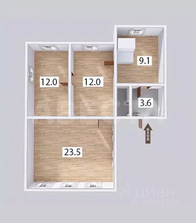 Дом в Омская область, Омск ул. 22-я Северная (57 м) - Фото 2