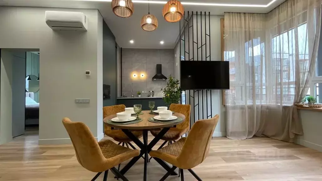 1-к кв. Калининградская область, Светлогорск Ольховая ул., 32к13 (52.0 ... - Фото 2