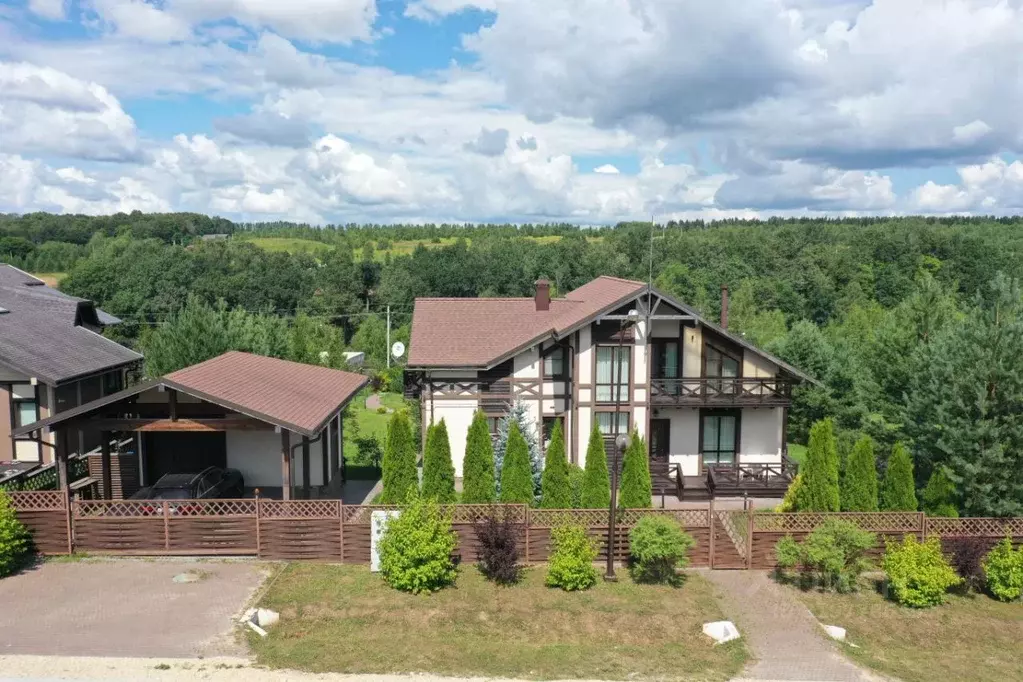 Дом в Тульская область, Заокский район, Малаховское с/пос, д. Савино ... - Фото 1