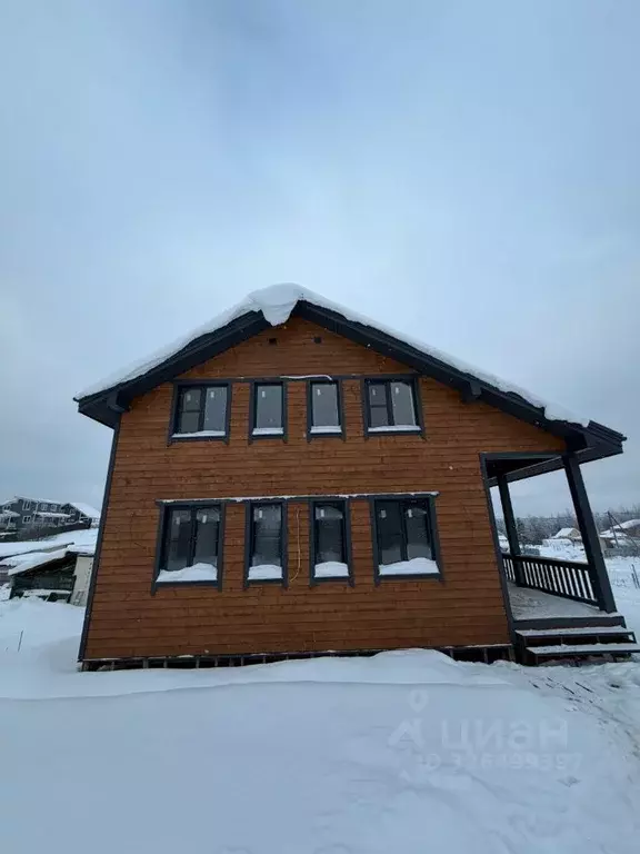 Коттедж в Ленинградская область, Всеволожский район, Куйвозовское ... - Фото 2