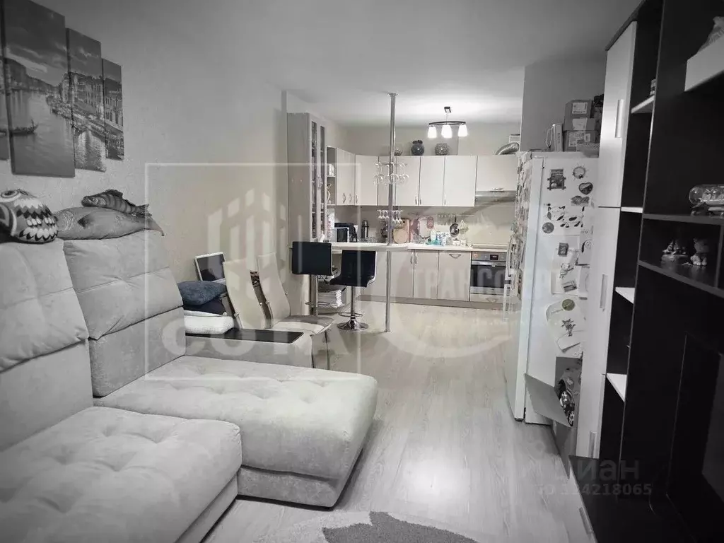 1-к кв. Воронежская область, Воронеж ул. Шишкова, 70 (52.0 м) - Фото 2