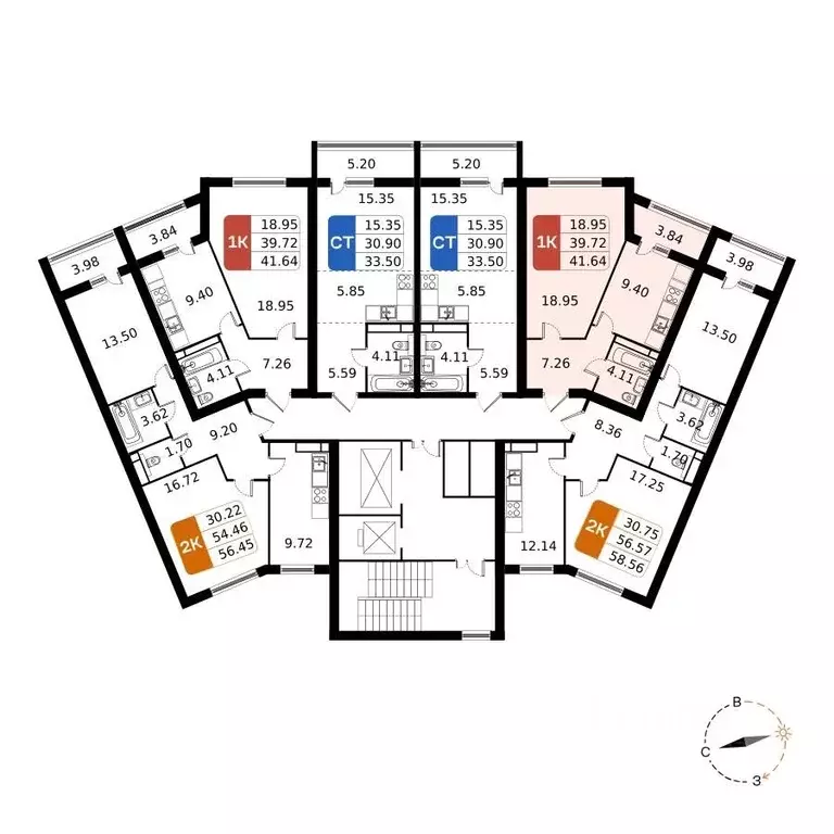 1-к кв. Московская область, Домодедово городской округ, с. Домодедово ... - Фото 2