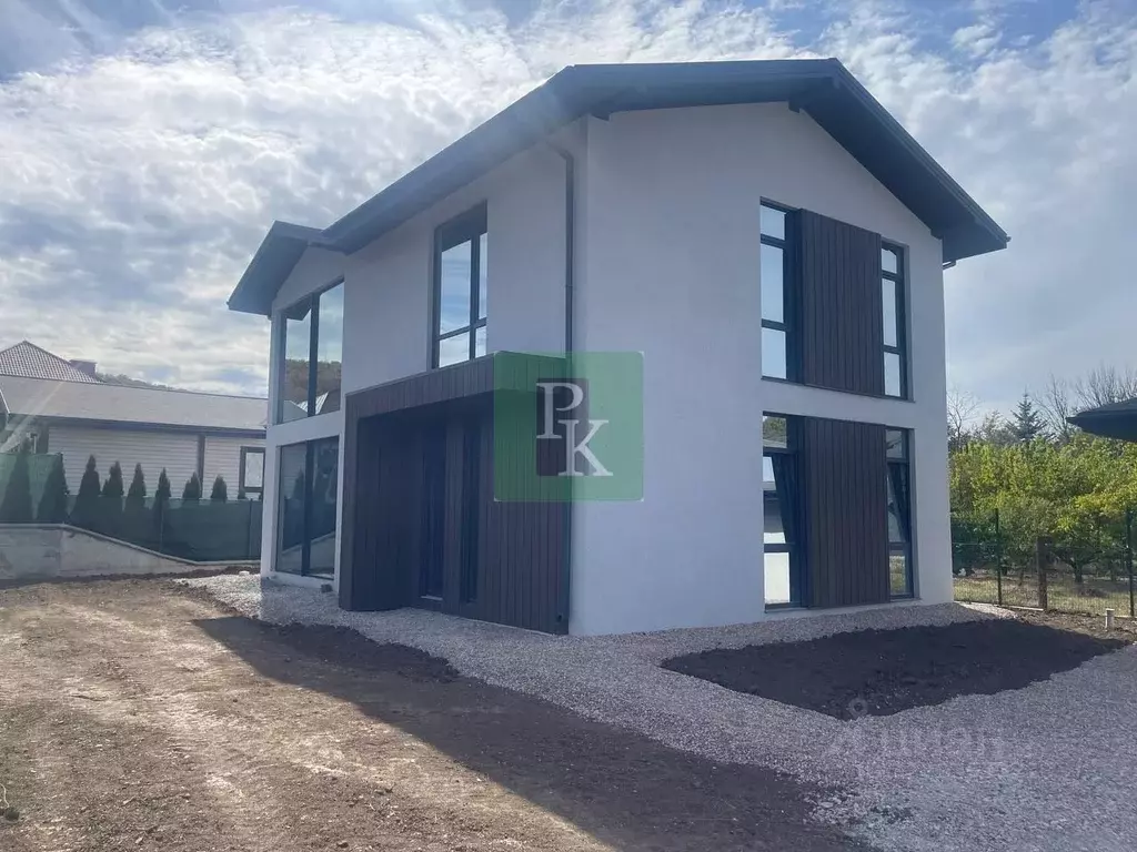 Дом в Крым, Симферопольский район, Добровское с/пос, Русская Деревня ... - Фото 0