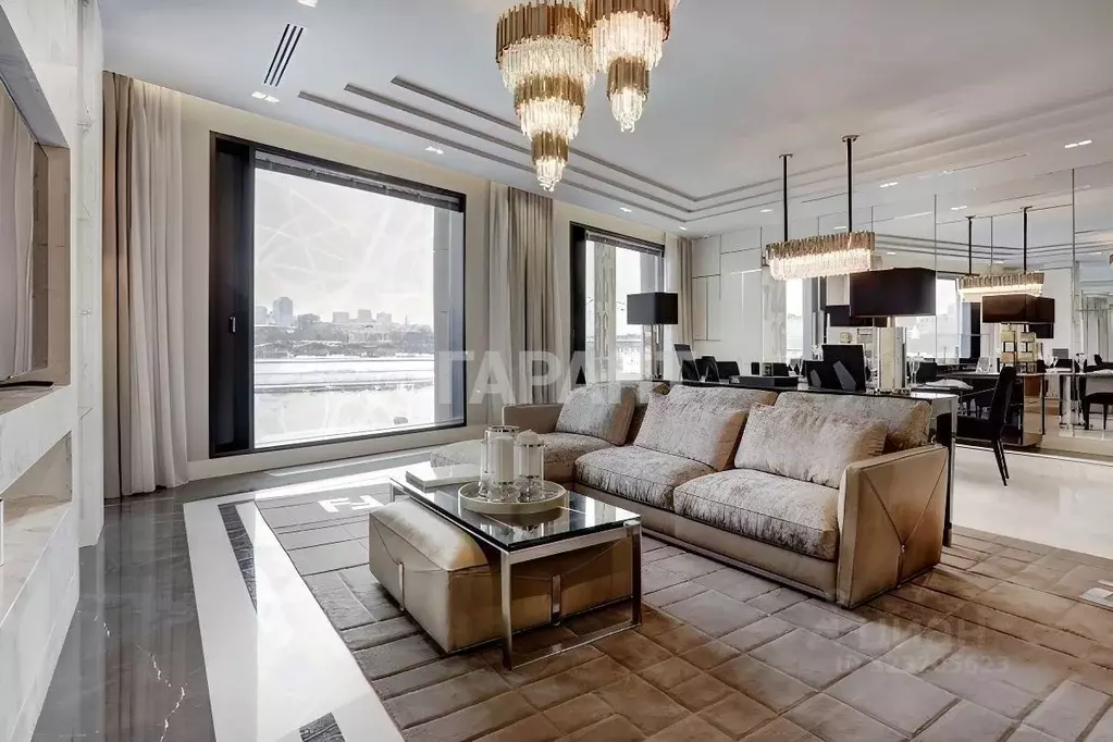 3-к кв. Москва Пречистенская наб., 5 (219.2 м) - Фото 1