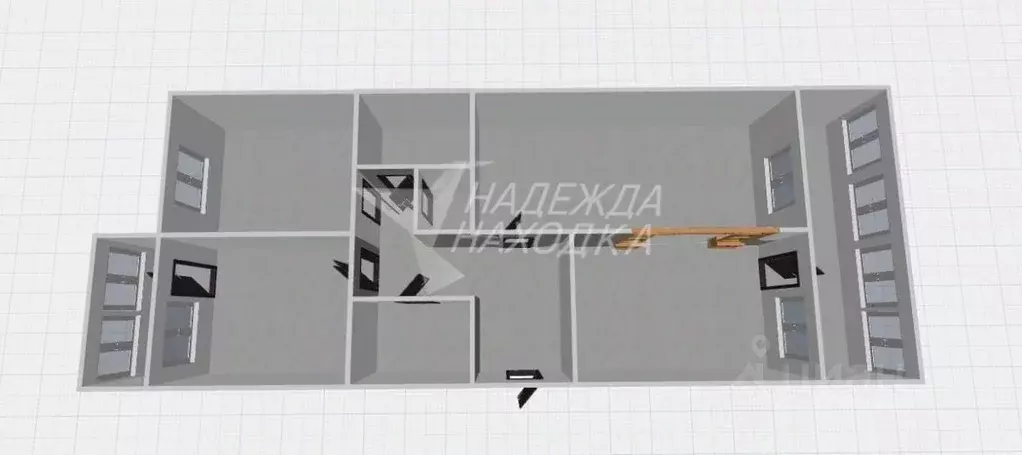 3-к кв. Приморский край, Находка пос. Врангель, ул. Невельского, 5 ... - Фото 2