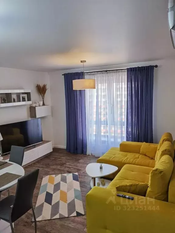 Квартира, 1 комната, 43.1 м - Фото 2