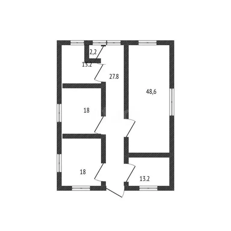 Дом в Ровеньский район, Верхнесеребрянское сельское поселение, село ... - Фото 2