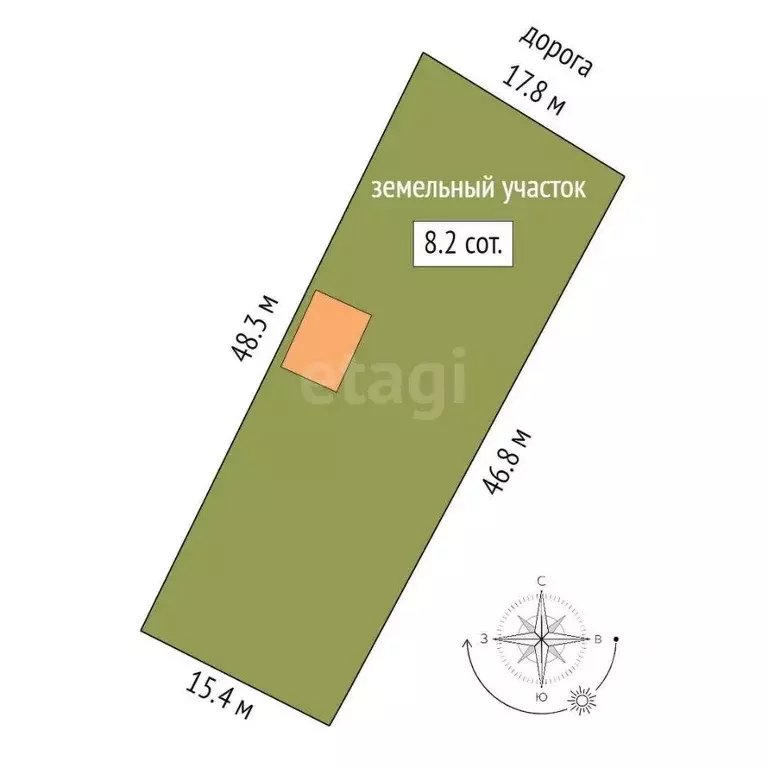 Участок в Ростовская область, Ростов-на-Дону 2-я Заречная ул. (8.0 ... - Фото 1