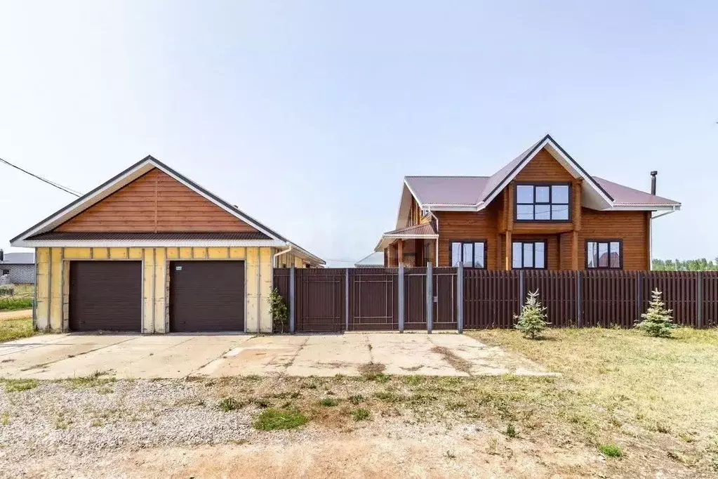 Дом в Татарстан, с. Муслюмово ул. Кашапова, 20 (220 м) - Фото 1