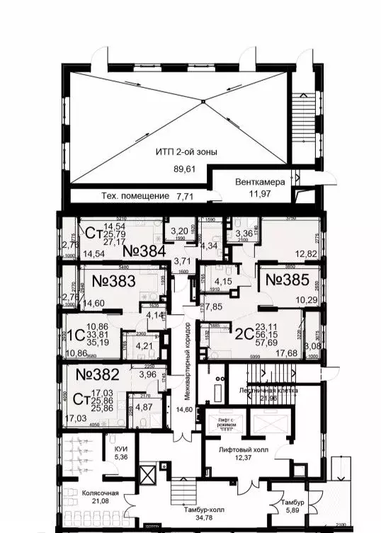 1-к кв. Рязанская область, Рязань пос. Ворошиловка, Символ жилой ... - Фото 2
