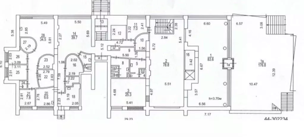 помещение свободного назначения в москва 1-я фрунзенская ул, 8 (744 . - Фото 1