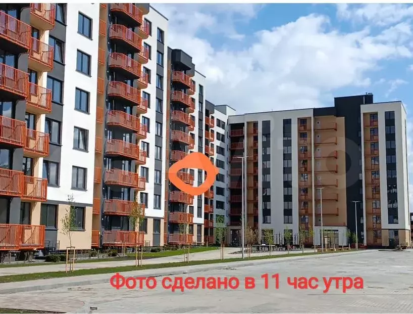 1-к. квартира, 35,1м, 9/9эт. - Фото 1