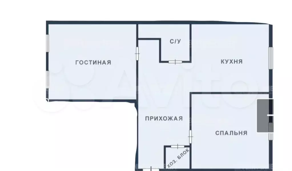 3-к. квартира, 75 м, 2/4 эт. - Фото 0