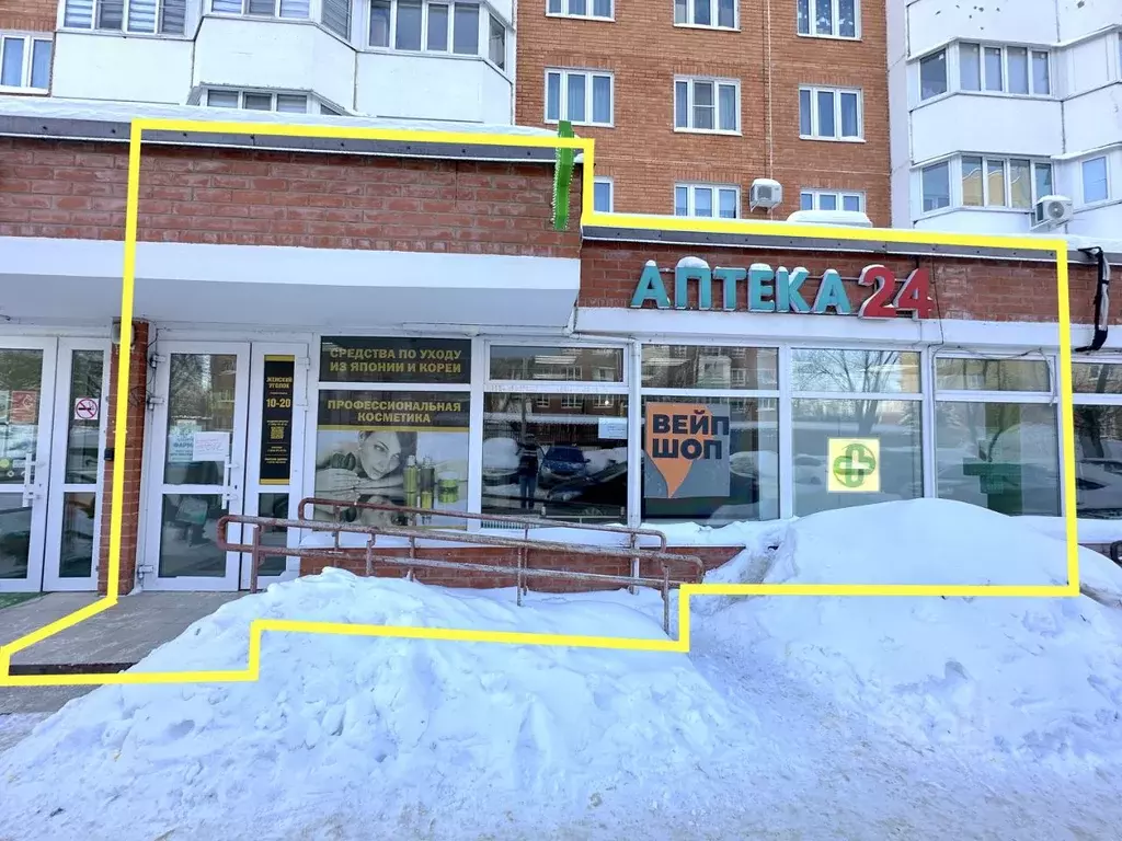 Торговая площадь в Московская область, Домодедово Северный мкр, ул. ... - Фото 1