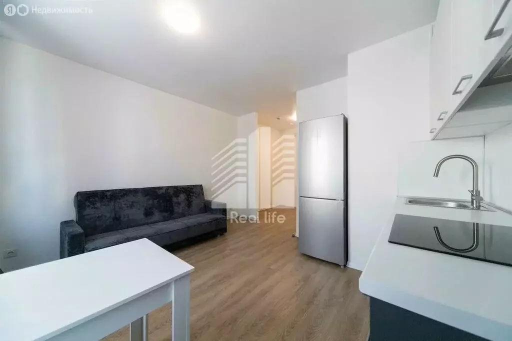 Квартира-студия: село Ям, улица Мезенцева, 4 (21.3 м) - Фото 1