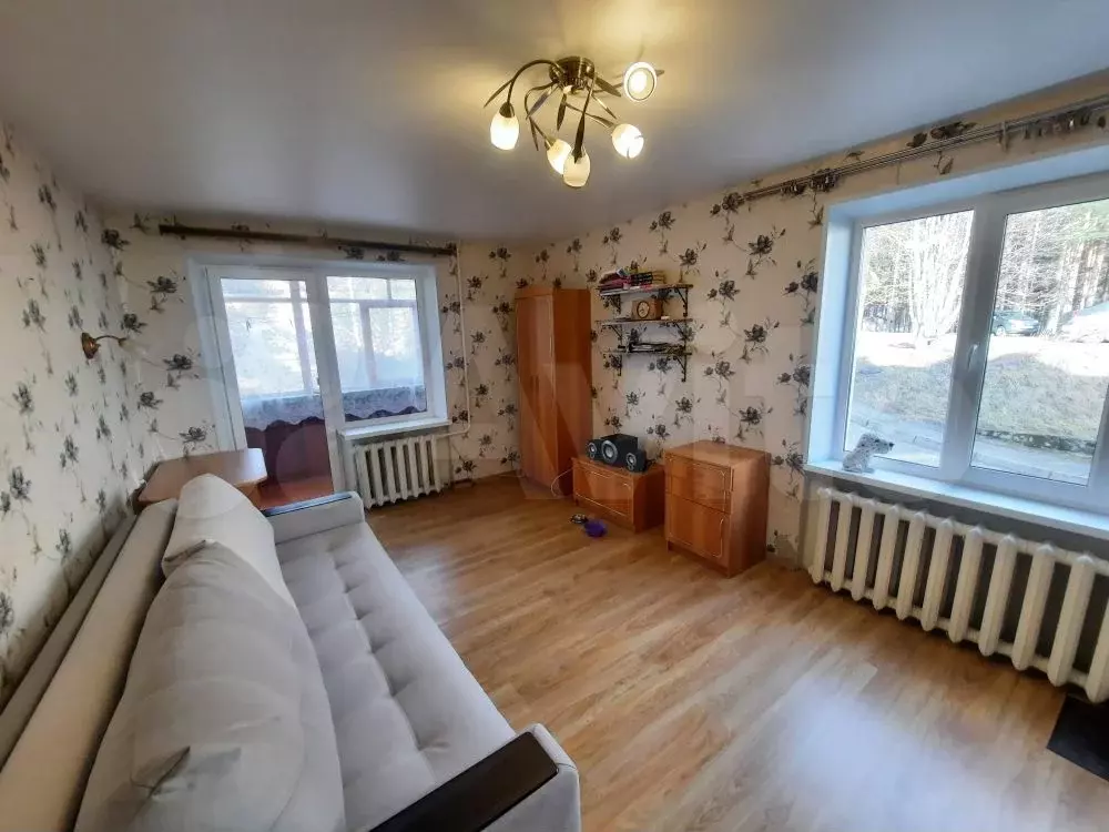 1-к. квартира, 36 м, 1/2 эт. - Фото 1