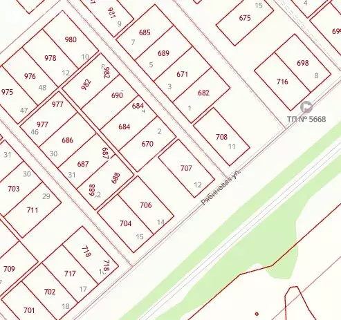 Участок в посёлок Санталовский, Рябиновая улица (15 м) - Фото 1