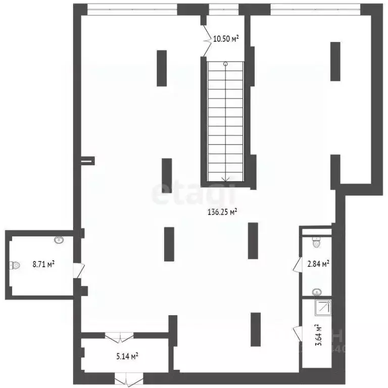 Офис в Тюменская область, Тюмень ул. Федюнинского, 60к1 (187 м) - Фото 2