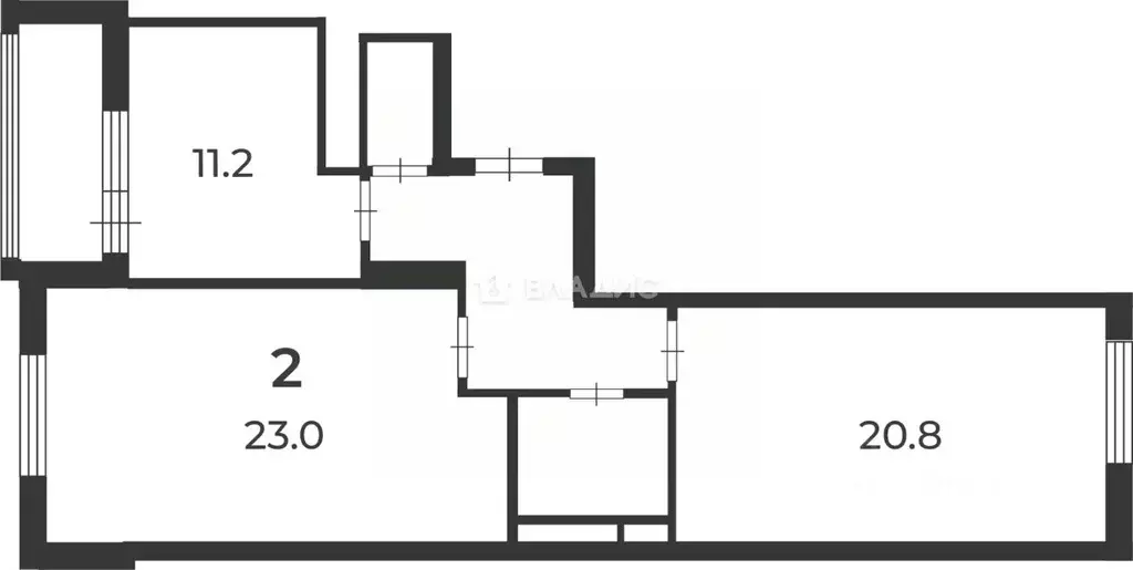 2-к кв. Москва Фестивальная ул., 15К2 (68.8 м) - Фото 1