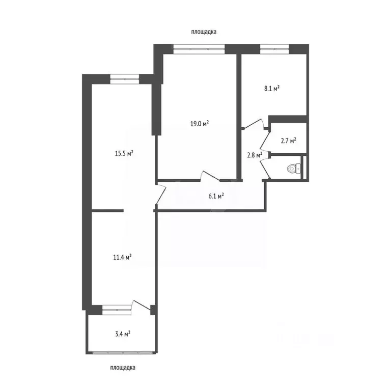 Офис в Воронежская область, Воронеж ул. Шишкова, 142 (70 м) - Фото 2