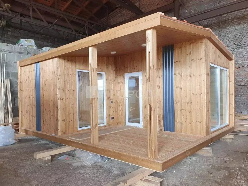 Дом в Томская область, Томский район, Быково СНТ 37 (30 м) - Фото 1