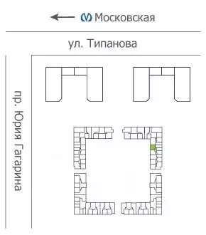 1-к кв. Санкт-Петербург ул. Типанова, 22 (40.9 м) - Фото 1