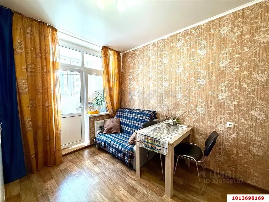 1-к кв. Краснодарский край, Краснодар ул. Им. Героя Сарабеева В.И. ... - Фото 1