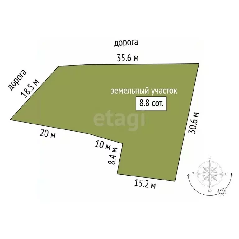 Участок в Тюменская область, Тюмень Лесная Поляна СНТ,  (8.8 сот.) - Фото 2